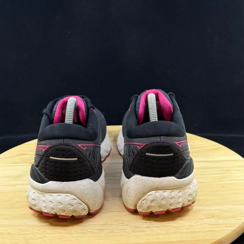 Brooks Adrenaline GTS 19 Women's Running Shoes Gray Pink 1202841B069 Size 10 B